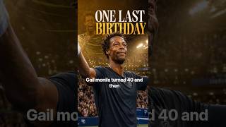 ONE LAST BIRTHDAY 🎂❤️ #shorts #GaelMonfils #MoreThanSportz