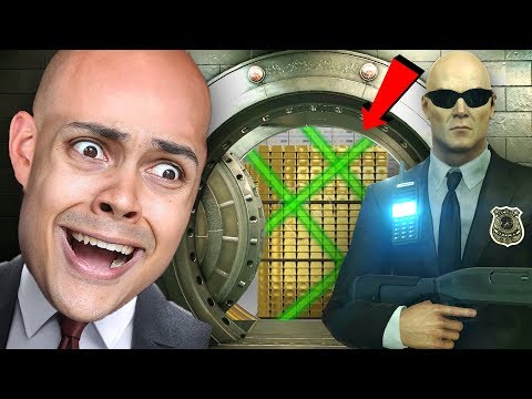 HITMAN STEALS FROM A BANK (Hitman 2)