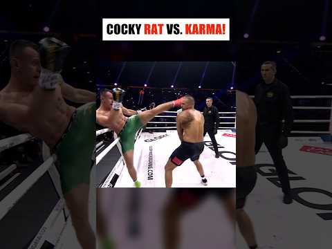 Cocky Rat Got Instant Karma!