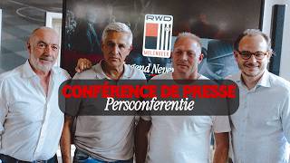 Conférence de presse/Persconferentie - 03.08.26
