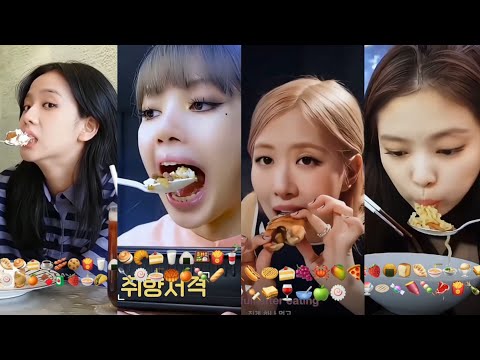 ASMR MUKBANG WITH BLACKPINK 🍔🍟