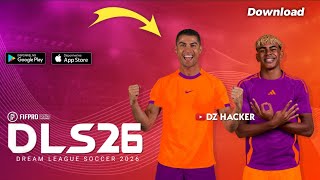 Saiu! Como Baixar | Dream League Soccer 2026 - MOD - Atualizado - Com Dinheiro INFINITO!!!