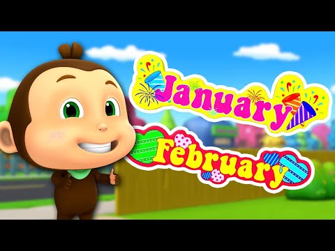 Months Of The Year + More Learning Videos and Nursery Rhymes for Kids