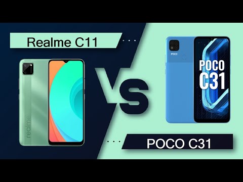 (ENGLISH) Realme C11 Vs POCO C31 - POCO C31 Vs Realme C11 - Full Comparison [Full Specifications]