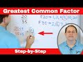 Simplifying Fractions with the GCF Method