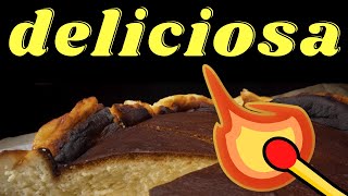 Pastel de queso quemado vasco para enamorarse