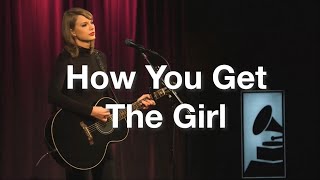 🎧 How You Get The Girl 어쿠스틱 라이브 - 테일러 스위프트 [가사해석/번역] #1989 