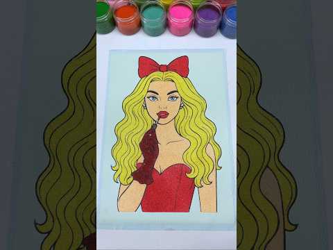 Barbie Princess ❤️ S Art Painting #shorts