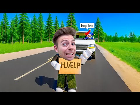 Jeg skal blaffe 2000 km i Roblox