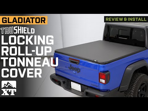 Jeep Gladiator JT Jeep Licensed by TruShield Locking Roll-Up Tonneau Cover Review & Install