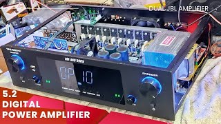 5.2 Digital Power Amp dual subwoofer amp