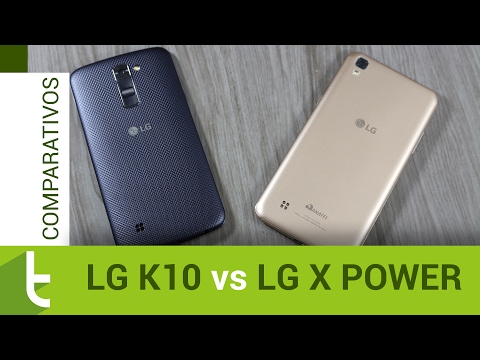 (PORTUGUESE) Comparativo: LG X Power vs LG K10 - Review do TudoCelular