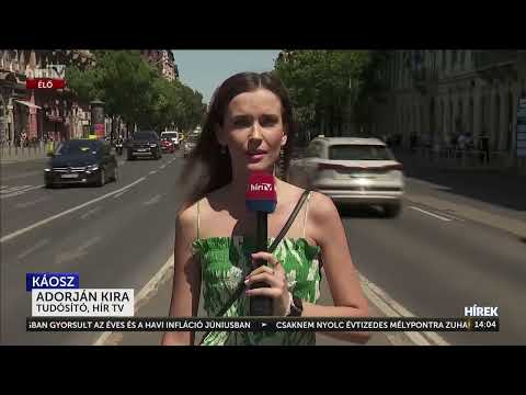 A pride miatt dugó alakult ki Budapesten - HírTV