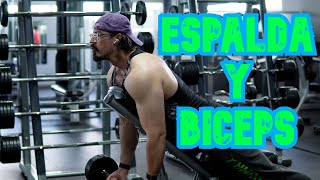 Rutina para crecer los Biceps