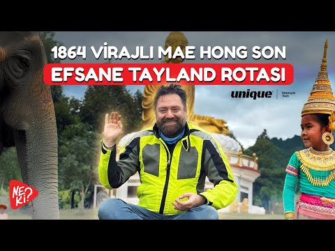 1864 Virajıyla Dünyanın En Efsanevi Motosiklet Rotası | Mae Hong Son Tayland