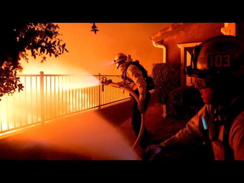 ‘Devastating’: LA wildfires experiencing ‘extremely unpredictable’ wind speeds