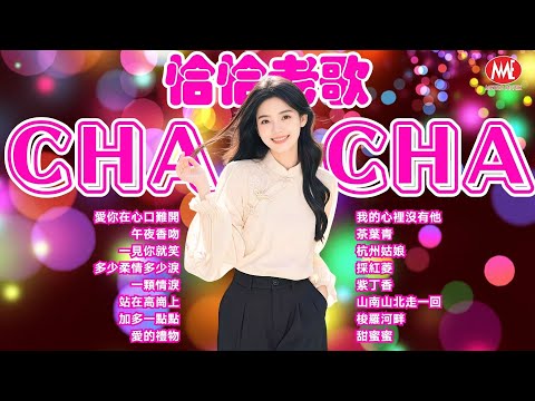 【恰恰老歌】愛你在心口難開丨午夜香吻丨一見你就笑丨多少柔情多少淚丨一顆情淚丨站在高崗上丨加多一點點丨愛的禮物丨我的心裡沒有他丨甜蜜蜜  Mandarin Oldies (歌詞版)