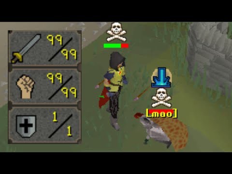 This Pure has 99 Attack and Strength