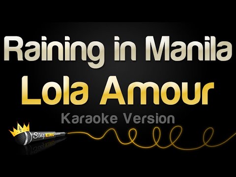 Lola Amour – Raining in Manila (Karaoke Version)