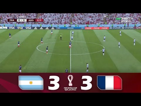ARGENTINA vs. FRANCE [3-3] - Pen. (4:2) | FINAL - World Cup Qatar 2022 | Full Match - Gameplay