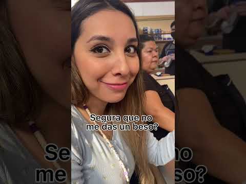 Me negó un beso mi novia