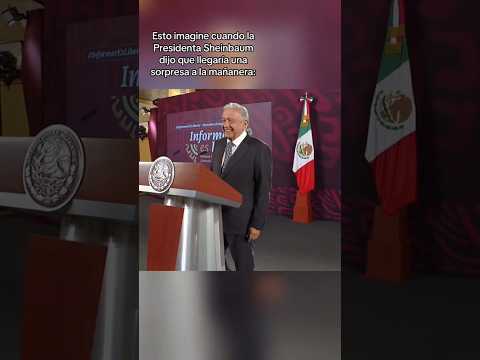 UN SUEÑO VOLVER A VER A AMLO ENTRAR POR ESA PUERTA . ASI DE VERIA SI REGRESARÁ A UNA MAÑANERA.#amlo