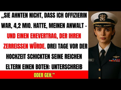 Drei Tage vor der Hochzeit: Ein Kurier bringt ihr einen Schock ins Militärquartier