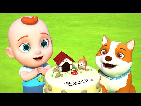 BINGO | Nursery Rhymes | Baby Song | GoBooBoo