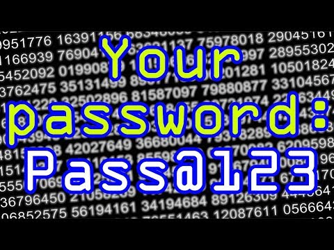 I know your password! It's...