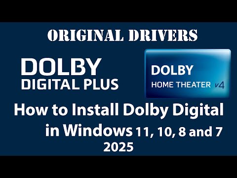 download dolby driver windows 10