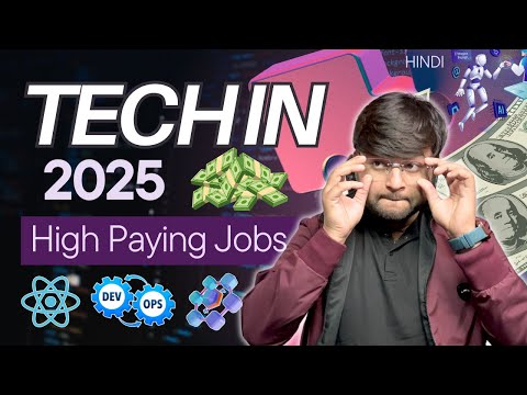 🚀Top Technologies to Learn for High-Paying Jobs in 2025 | Future Skills Roadmap [Hindi]