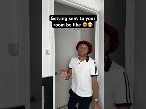 GETTING SENT to YOUR ROOM be like! 🤬😂 #shorts
