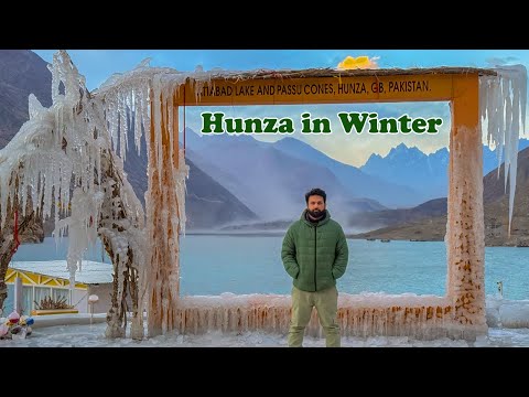 Hunza Valley Winter Vlog | Luxus Attabad Hussain Bridge & Borith Lake