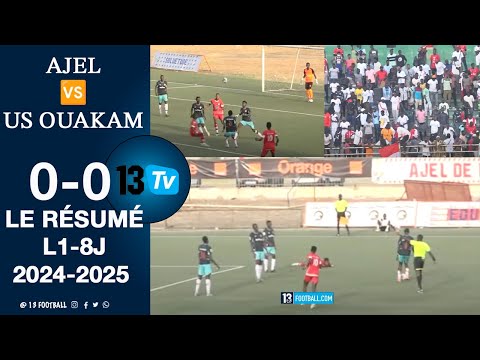 L1/ 8e journée: SCORE NUL ET VIERGE ENTRE AJEL ET US OUAKAM (0-0)/ LE RÉSUMÉ SUR 13TV