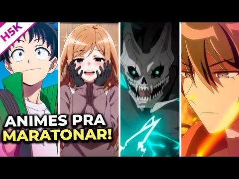 TOP 5 Animes PARA MARATONAR HOJE! (Vale a pena ASSISTIR) 2024 | Hammer5k