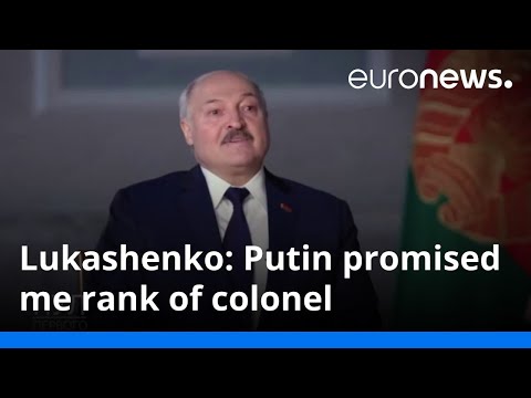 Lukashenko: Putin promised me rank of colonel
