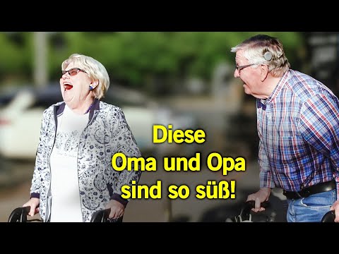 Hier das ganze Video l Diese Oma & Opa sind so süß! 😭❤️