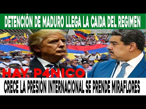 detencion a maduro hoy