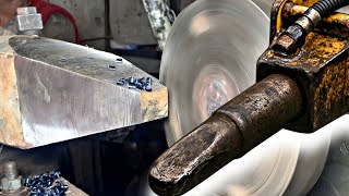 Backhoe Worn-out Hydraulic Breaker Chisel Restoration: Hydraulic Jack Hammer Chisel Repair & Rebuild
