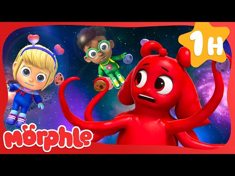 Baby Morphles Stuck In Space | MORPHLE | Moonbug Kids - Art for Kids 🖌️