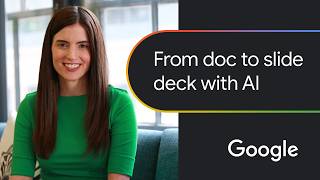 How to transform dense text into effective slides with AI | Google AI Professional Certificate