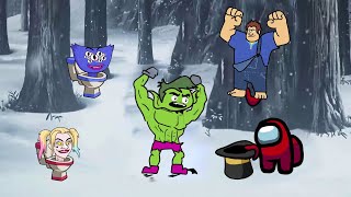 Mini Crewmate Funny Animation Compilation | Among Us