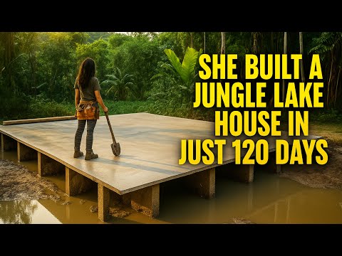 120 Days Alone in the Jungle: She Built a Lake House From Scratch