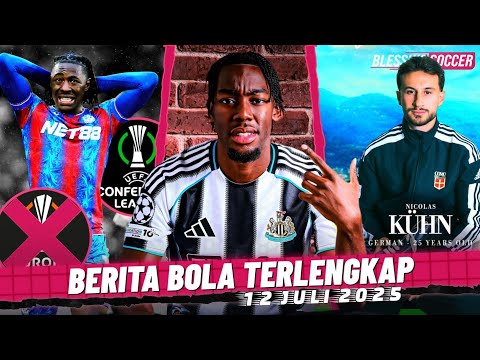 RESMI Elanga GABUNG Newcastle ✍️ Palace BATAL Tampil di Liga Eropa ❌ Como RESMI Gaet Nicolás Kühn