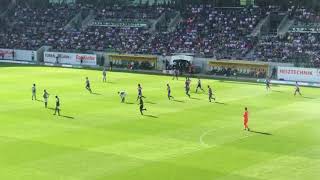 Basel Fans in St.Gallen 6 Mai 2018