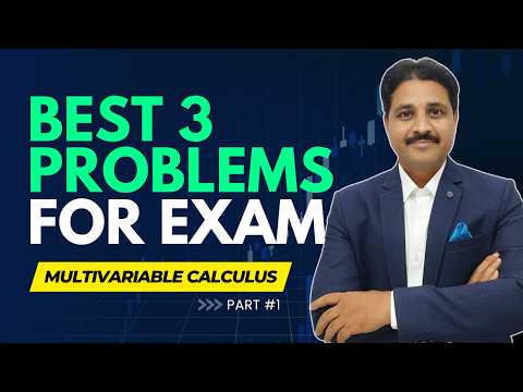PARTIAL DIFFERENTIATION MULTIVARIABLE CALCULUS 3 SOLVED PROBLEMS (PART 1)