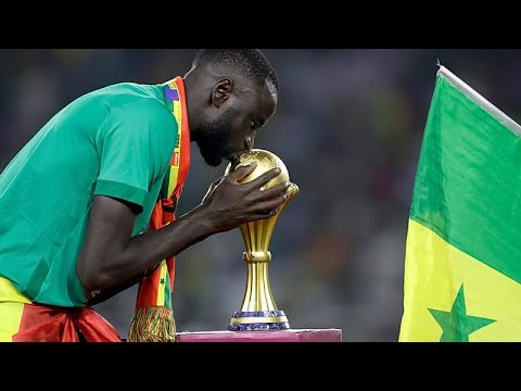 YouTube video thumbnail: Tour Stop in London for the Africa Cup of Nations Trophy