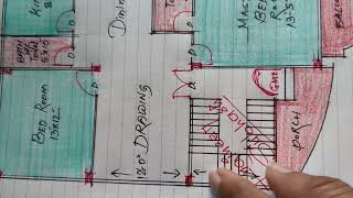 28 x 40 new best simple house plan II 2bhk home deign ❤️