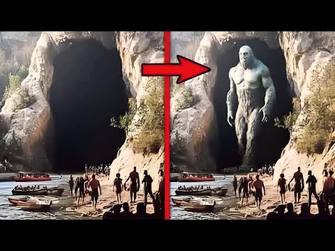 ELES AVISTARAM UM GIGANTE EM UMA CAVERNA  O QUE ACONTECEU DEPOIS DEIXARÁ VOCÊ CHOCADO!