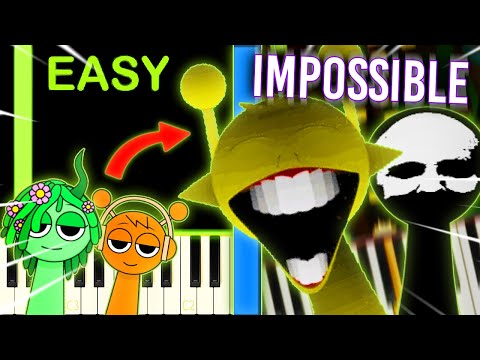 SPRUNKI INCREDIBOX SONG from TOO EASY to IMPOSSIBLE!